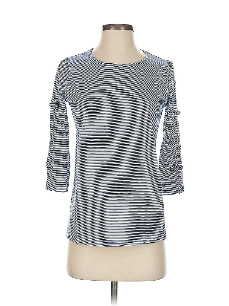 Pre-owned Tribal 3/4 Sleeve T-shirt In Gray