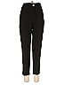 River Island Solid Black Dress Pants Size 8 - photo 1
