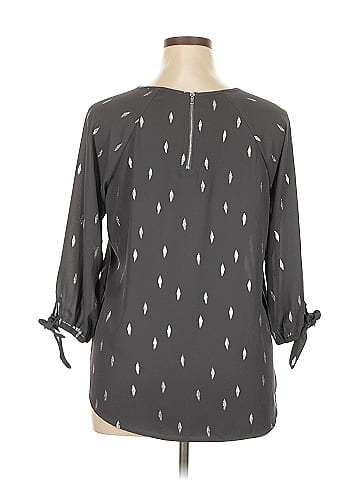 Papermoon 3/4 Sleeve Blouse (view 2)