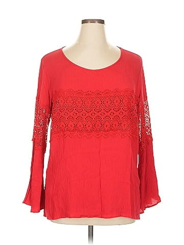DG^2 by Diane Gilman Long Sleeve Blouse (view 1)