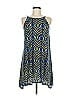 Tigerlily Chevron-herringbone Blue Casual Dress Size 6 - photo 1