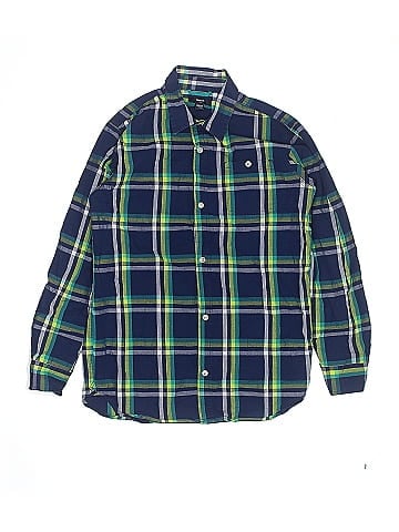 Gap Kids Outlet Long Sleeve Button-Down Shirt (view 1)