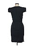 Bebe Solid Black Cocktail Dress Size 6 - photo 2