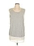 G by Giuliana Rancic Gray Sleeveless Top Size L - photo 1