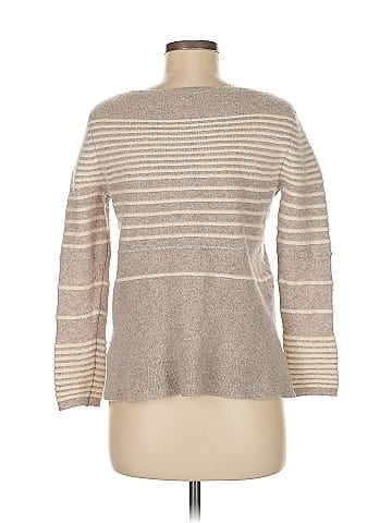 White + Warren Cashmere Pullover Sweater (view 2)