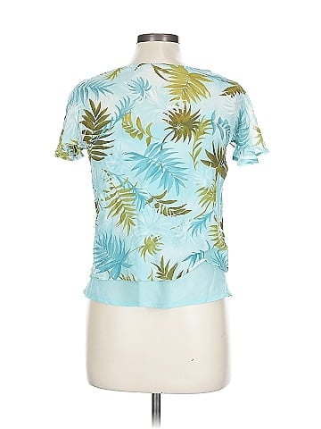 Kate Hill Short Sleeve Silk Top (view 2)