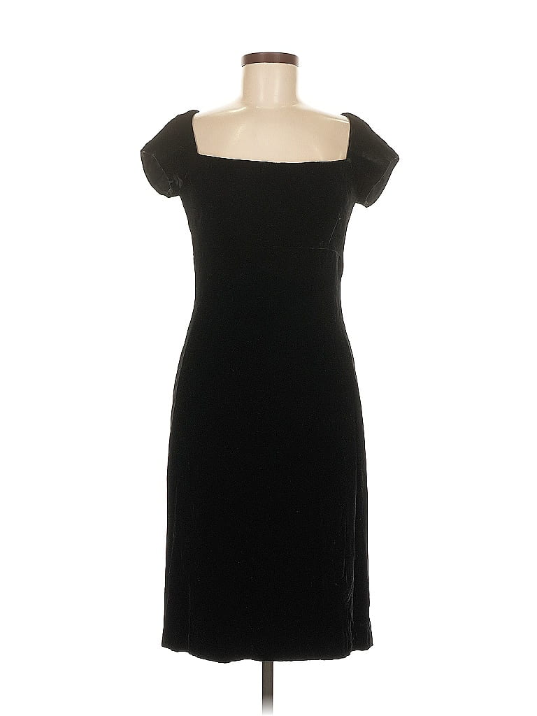 Ralph by Ralph Lauren Solid Black Cocktail Dress Size 6 - photo 1