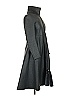 Armani Collezioni 100% Shearling Black Coat Size 2 - photo 3