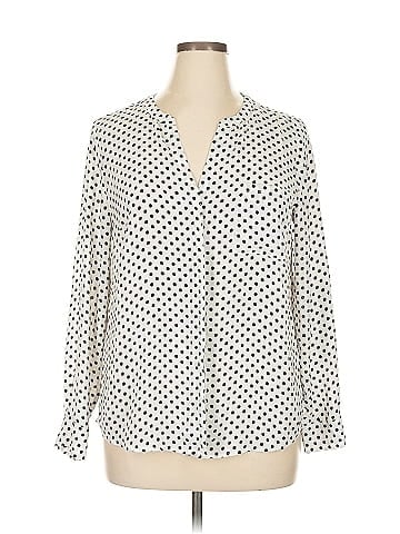 INC International Concepts Long Sleeve Blouse (view 1)