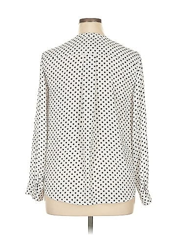 INC International Concepts Long Sleeve Blouse (view 2)