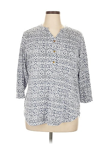 Cathy 3/4 Sleeve Blouse (view 1)