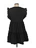 English Factory 100% Cotton Solid Black Casual Dress Size M - photo 2