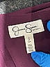 Jessica Simpson Solid Burgundy Casual Dress Size S - photo 7