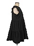 English Factory 100% Cotton Solid Black Casual Dress Size M - photo 3