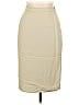 Giorgio Armani 100% Silk Solid Ivory Silk Skirt Size EU 42 / US 12 - photo 1