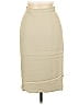 Giorgio Armani 100% Silk Solid Ivory Silk Skirt Size EU 42 / US 12 - photo 2