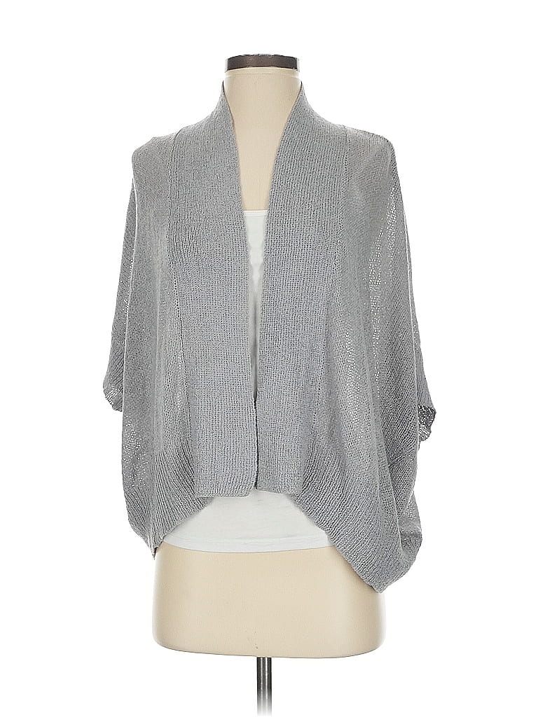 Pre-owned Acrobat Cardigan Sweater In Silver