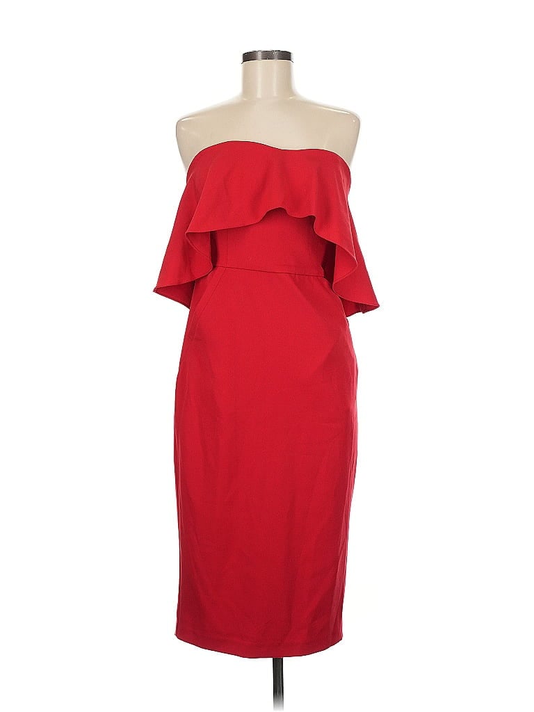 Chelsea28 Red Cocktail Dress Size 6 - photo 1