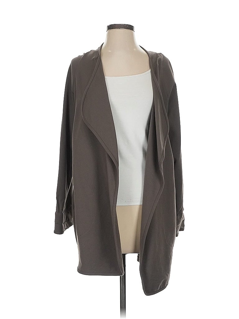 Pre-owned Clara Sun Woo Cardigan Sweater In Gray