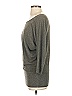 W by Worth 100% Metallic Gray Cardigan Size S - photo 5