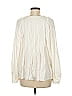 Apiece Apart 100% Rayon Ivory Long Sleeve Blouse Size 6 - photo 2
