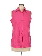 White Stag Sleeveless Button Down Shirt