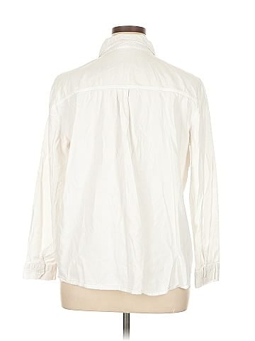a.n.a. A New Approach Long Sleeve Button-Down Shirt (view 2)