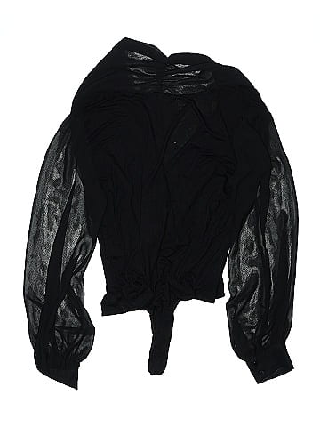 Eva Mendes by New York & Company Long Sleeve Blouse (view 2)