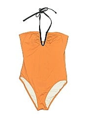 Solid & Striped One Piece Swimsuit