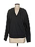 Soho JEANS NEW YORK & COMPANY Hearts Black Sweatshirt Size M - photo 1
