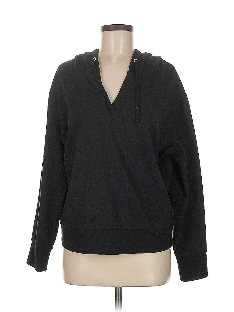 Soho JEANS NEW YORK & COMPANY Hearts Black Sweatshirt Size M - photo 1