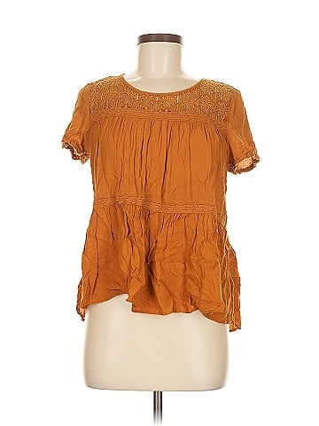Xhilaration Short Sleeve Blouse (view 1)