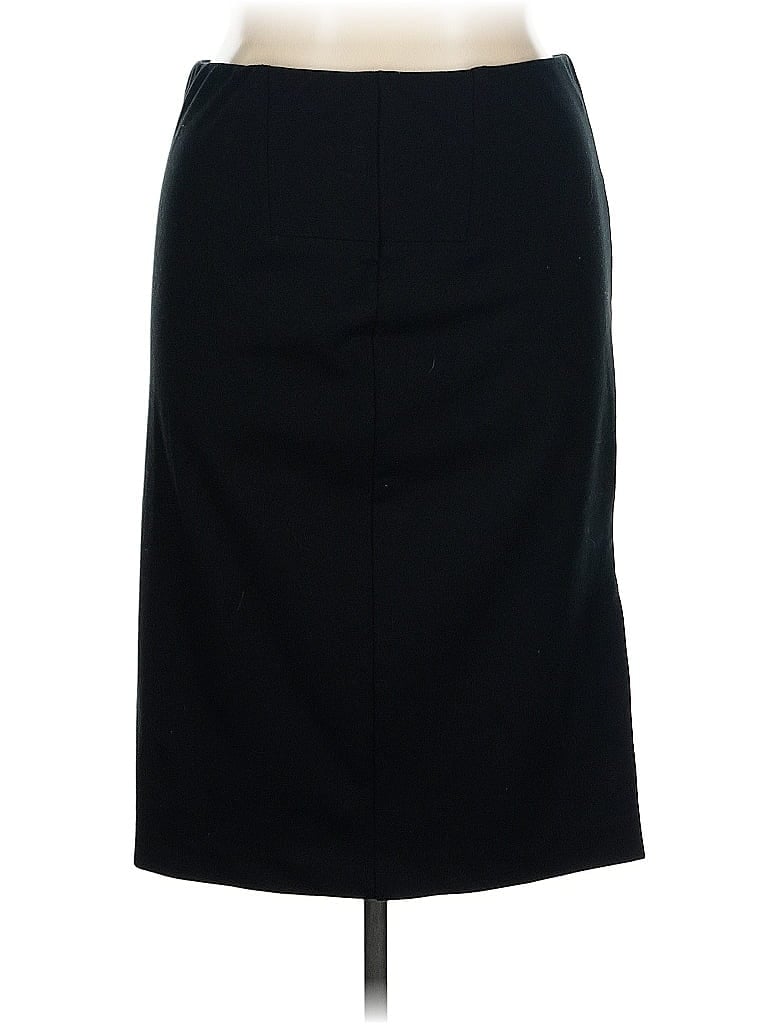Pre-owned New York And Company Formal Skirt In Black