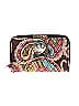 Vera Bradley Paisley Purple Burgundy Clutch One size - photo 1