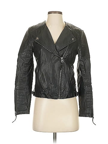 Topshop Faux Leather Jacket (view 1)