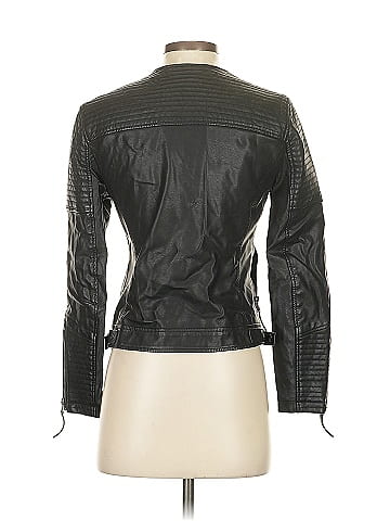 Topshop Faux Leather Jacket (view 2)