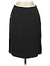 STUDIO by Tahari-Levine 100% Polyester Solid Black Formal Skirt Size 10 - photo 1
