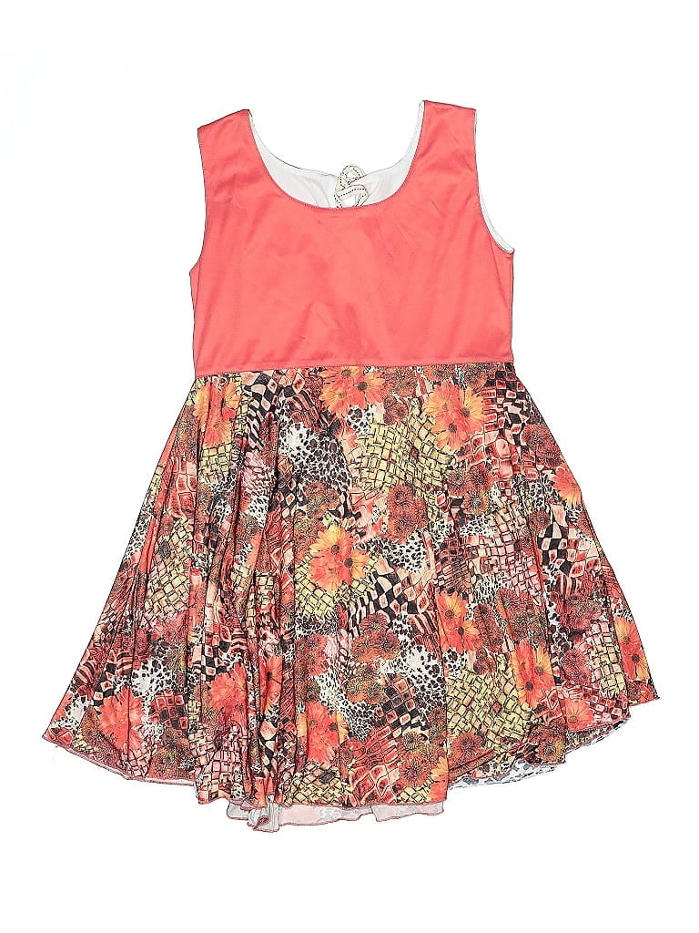 Pre-owned Assorted Brands Kids' Dress In Red