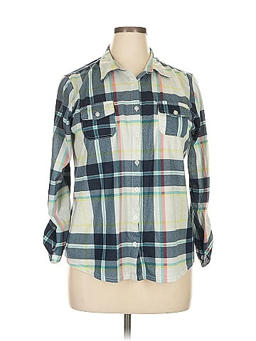 New York Laundry 3/4 Sleeve Blouse (view 1)