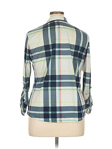 New York Laundry 3/4 Sleeve Blouse (view 2)