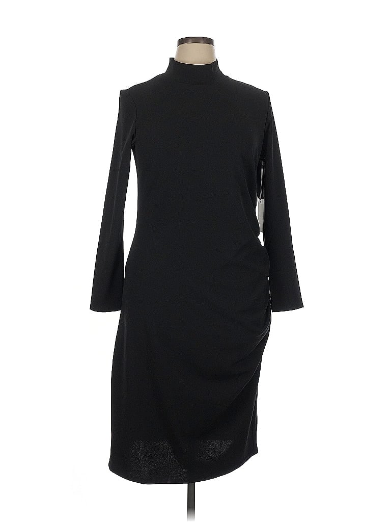 Chelsea28 Black Casual Dress Size XL - photo 1