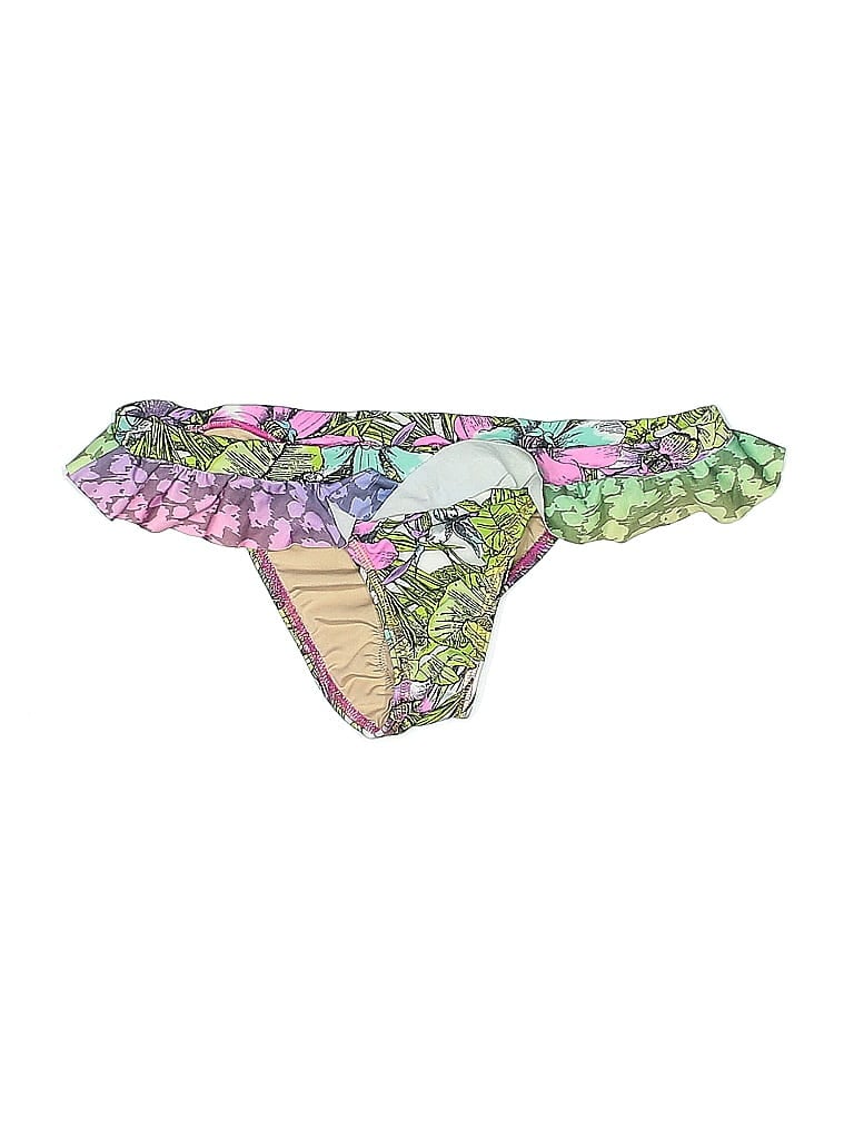 Pre-owned Capittana Swimsuit Bottoms In Green