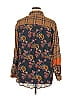 Johnny Was Brown Tan Long Sleeve Button-Down Shirt Size XL - photo 2