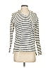 Lou & Grey for LOFT 100% Cotton Stripes White Long Sleeve T-Shirt Size XXS - photo 1