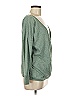 Balance Collection Green Long Sleeve Top Size M - photo 4