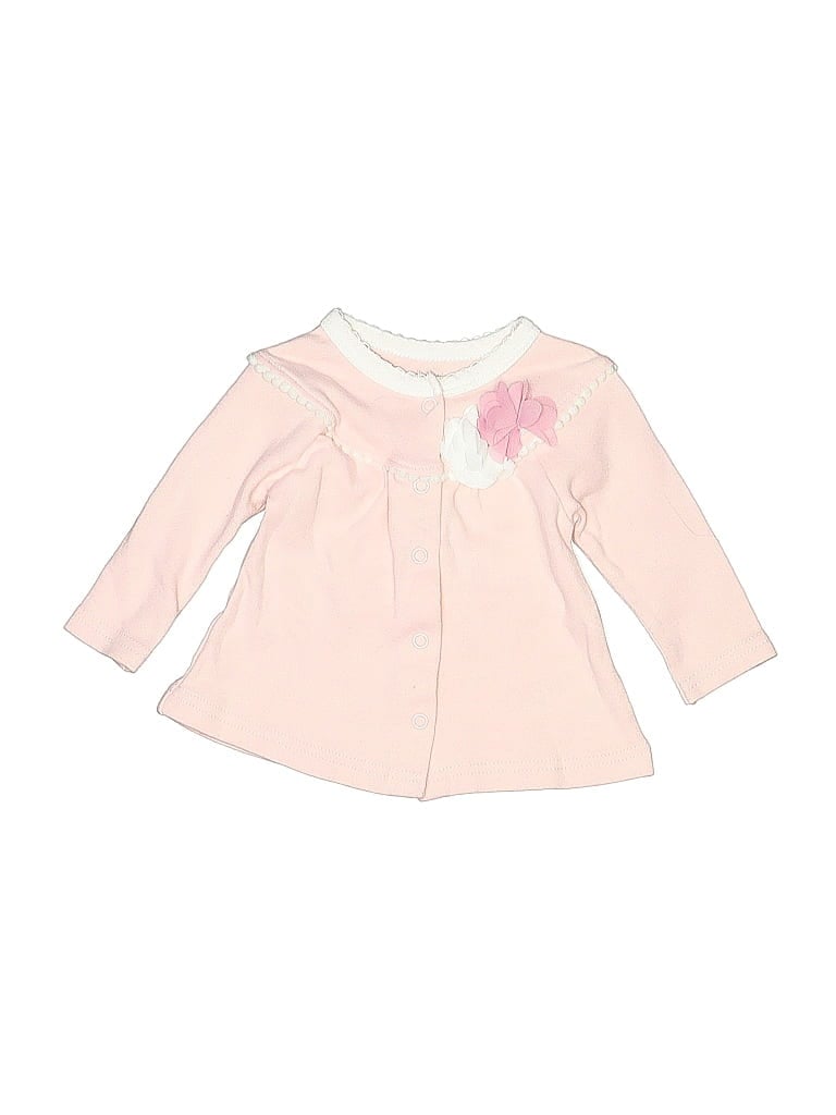 Click to view more detailed imagery on our partner's website Pre-owned Catherine Malandrino Babies' Long Sleeve Polo Shirt In Pink
