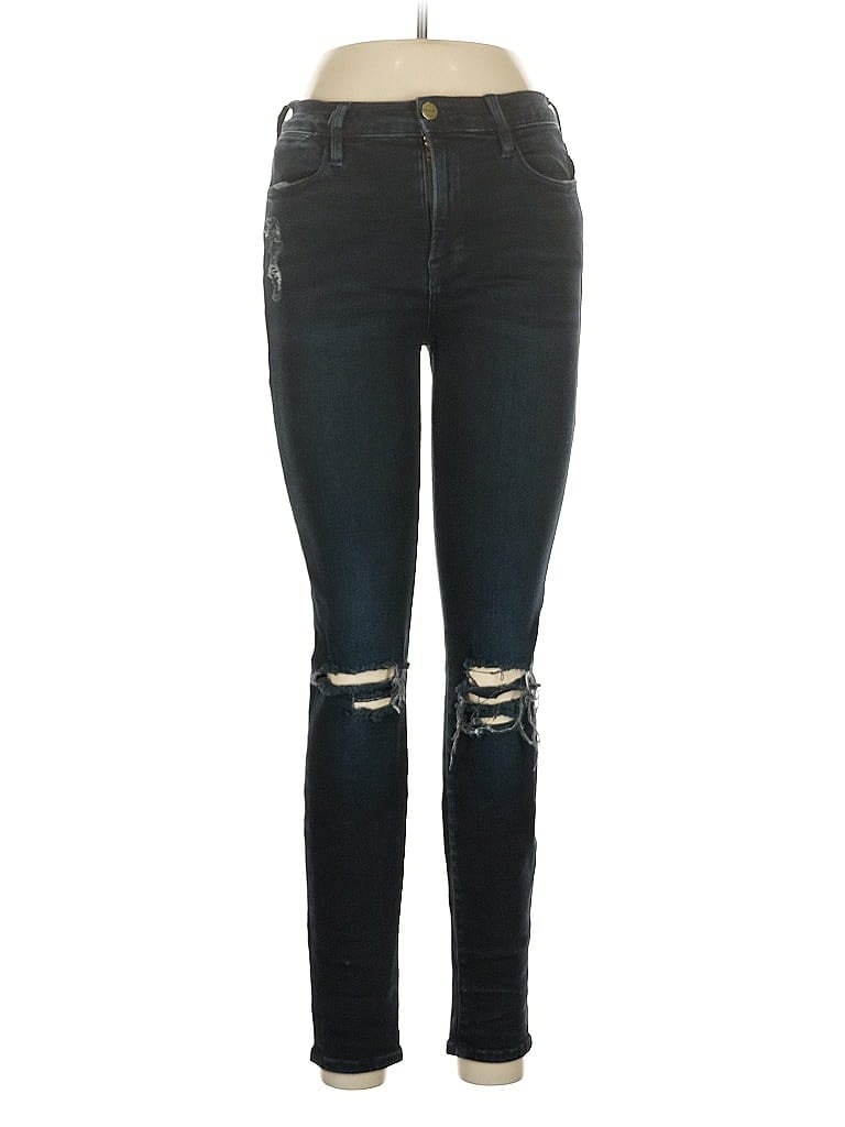 Pre-owned Frame Jeans In Black