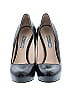 Prada 100% Leather Black Heels Size EU 38 - photo 2
