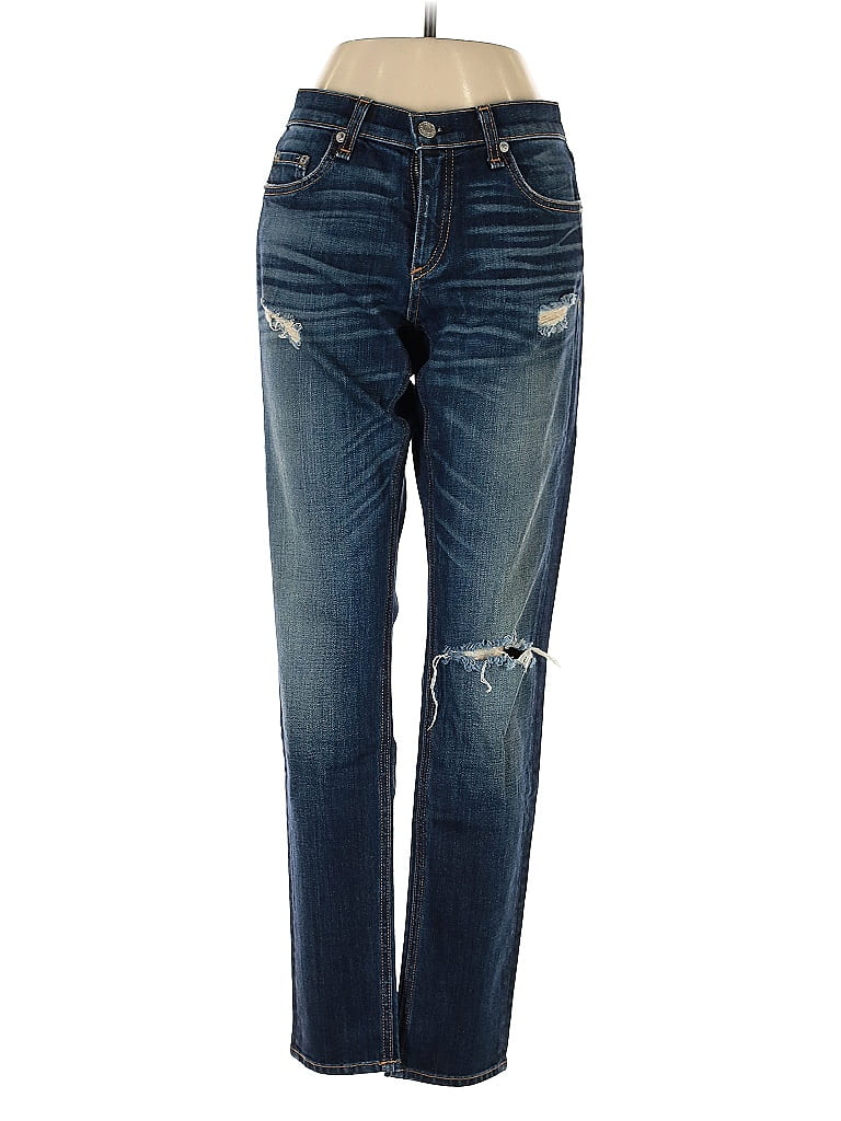 Rag & Bone/JEAN Hearts Blue Jeans Size 27 waist - photo 1