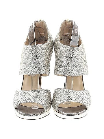 Jimmy Choo Alana Glitter Heels (view 2)
